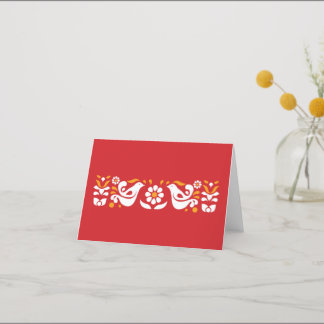 Pyrex Friendship Notecard  