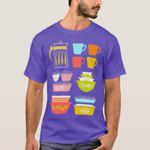 Pyrex Pretties Vintage Glass Kitchenware T-Shirt