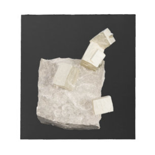 Pyrite Crystals in Shale Notepad