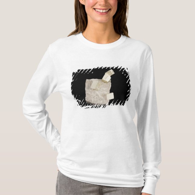 Pyrite Crystals in Shale T-Shirt (Front)