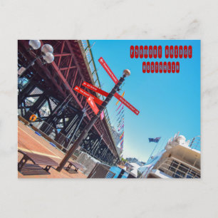 Pyrmont Bridge in Sydney Postcard