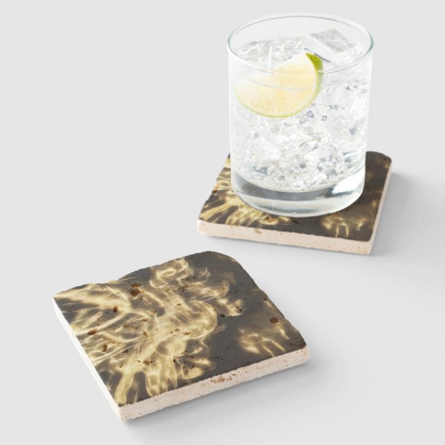 Pyroclastic Glow Stone Coaster (Side)