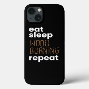 Pyrography Let It Burn iPhone 13 Case