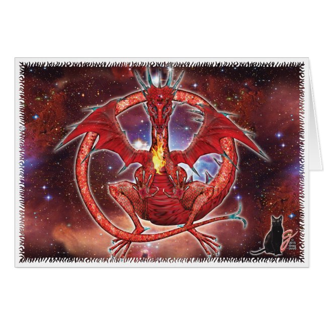 Pyrope Cosmic Dragon (Front Horizontal)