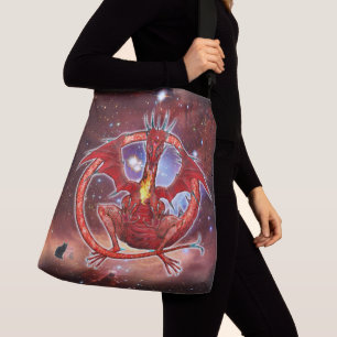 Pyrope Cosmic Dragon Crossbody Bag