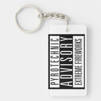 Pyrotechnic Advisory - Extreme Fireworks Key Ring