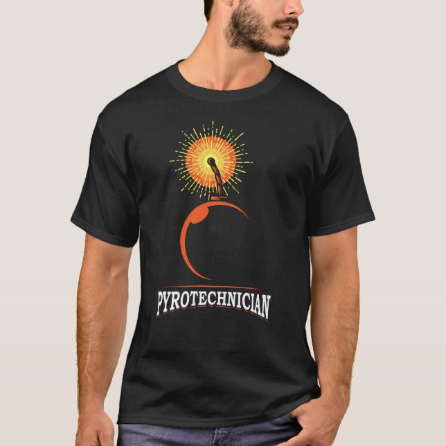 Pyrotechnician Crew Pyrotechnics Pyro Show T-Shirt (Front)