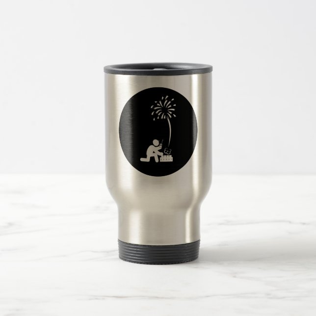 Pyrotechnician Travel Mug (Center)