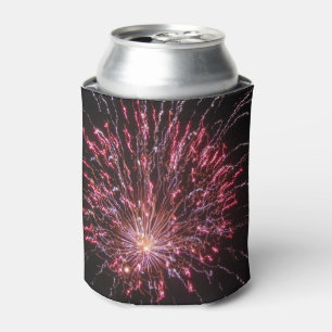 Pyrotechnics Fireworks 4th of July Can Cooler