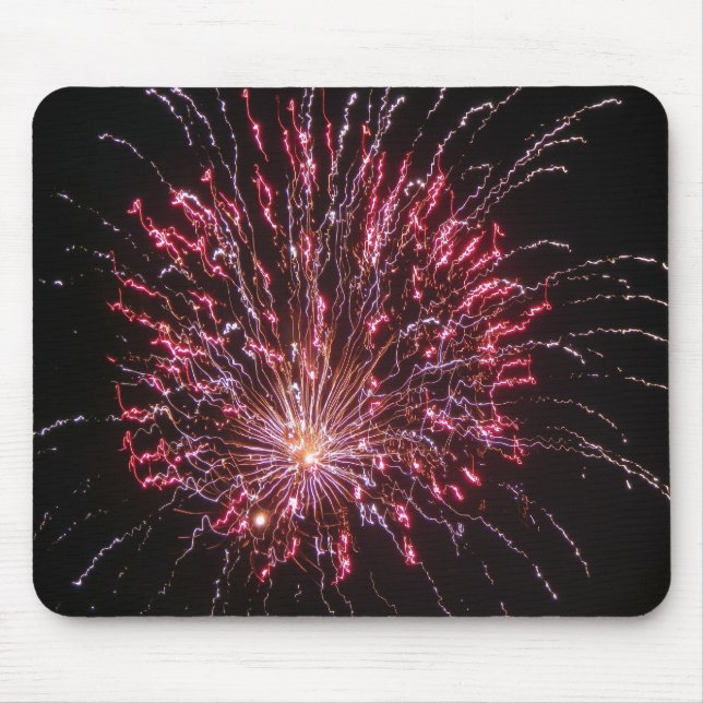Pyrotechnics Fireworks Mouse Mat (Front)