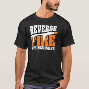 Pyrotechnics Flame Machine Flame Thrower Gun Flam T-Shirt