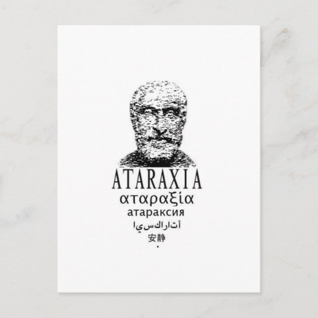 Pyrrho's Ataraxia Postcard (Front)