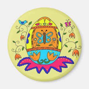 Pysanka Spring Magnet