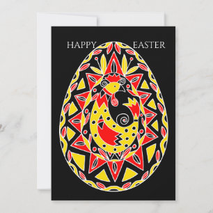 Pysanky Easter Eggs Holiday Card