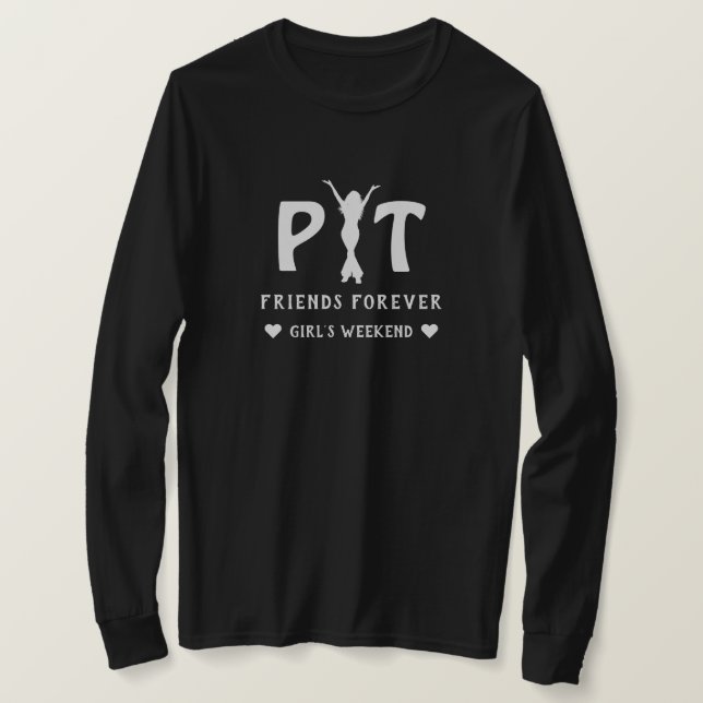PYT Pretty Young Thing Friends Forever T-Shirt (Design Front)
