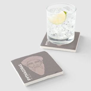 Pythagoras Stone Coaster