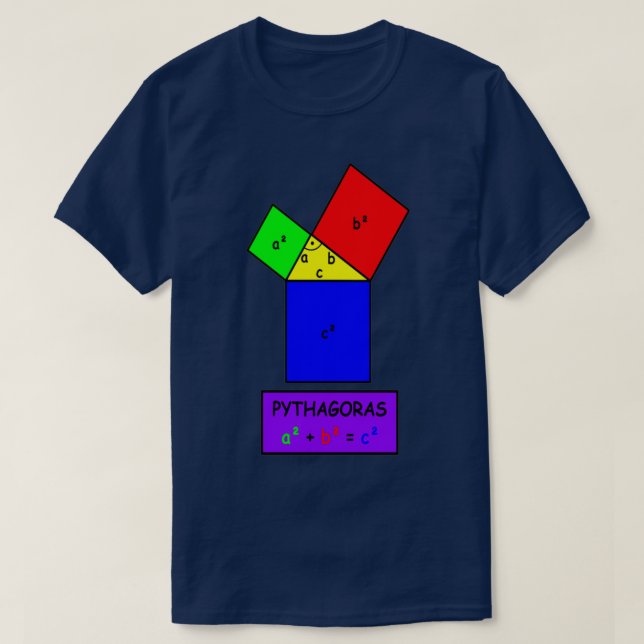 Pythagoras T-Shirt (Design Front)