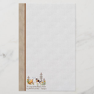 Pythagoras Vegetarian quote Stationery