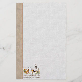 Pythagoras Vegetarian quote Stationery
