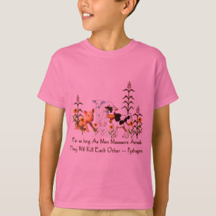 Pythagoras Vegetarian quote T-Shirt