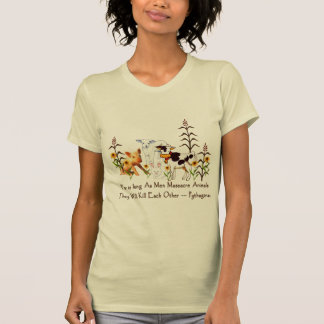 Pythagoras Vegetarian quote T-Shirt