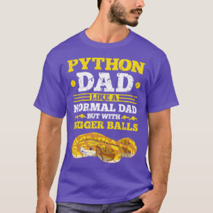 Python Dad Snake Lover T-Shirt