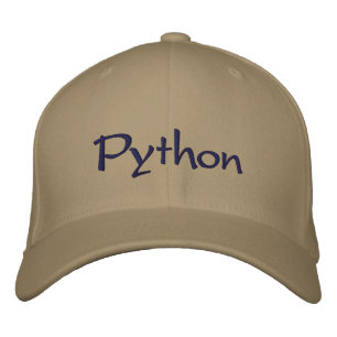 Python Embroidered Hat