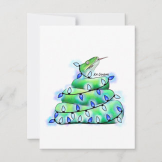 Python - holiday card