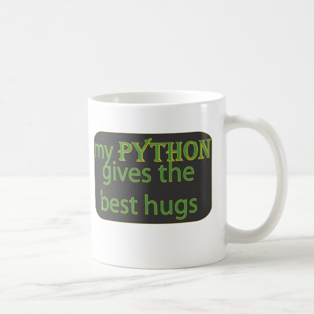 Python Love Coffee Mug (Right)