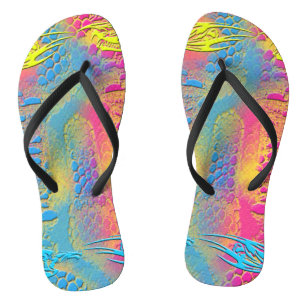 PYTHON - modern decorative fractal - Flip Flops