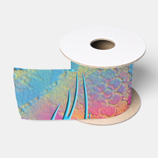 PYTHON - modern decorative fractal - Satin Ribbon (Spool)
