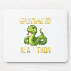 Python Pithon Pi Day Symbol Funny Math Teacher 3 1 Mouse Mat