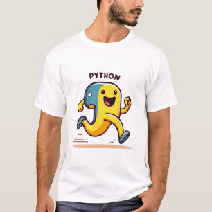 Python running funny T-Shirt