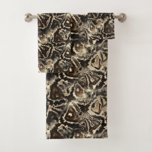 Python Skin  Bath Towel Set