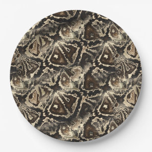 Python Skin  Paper Plate
