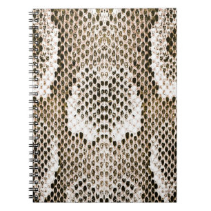 python skin, snake pattern, animal skin pattern de notebook