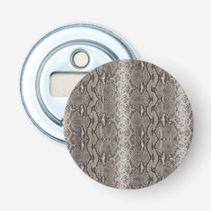 Python Snake Skin Animal Print Bottle Opener
