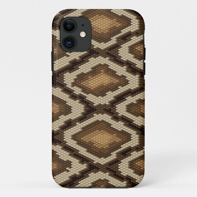 Python snake skin pattern 2 Case-Mate iPhone case (Back)