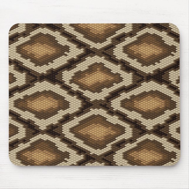Python snake skin pattern 2 mouse mat (Front)