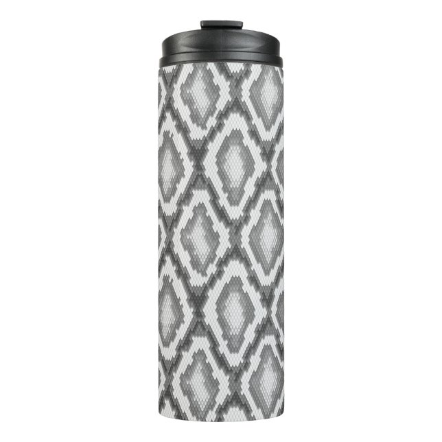 Python snake skin pattern thermal tumbler (Front)