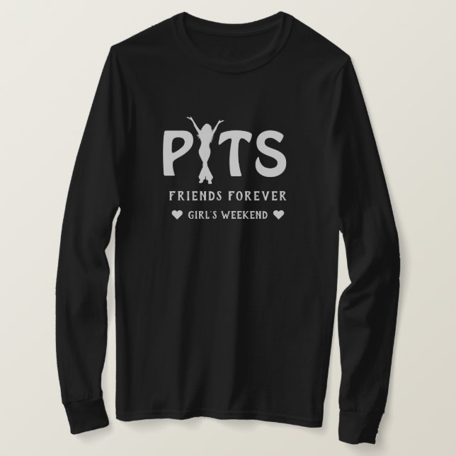 PYTS Pretty Young Things Friends Forever T-Shirt (Design Front)