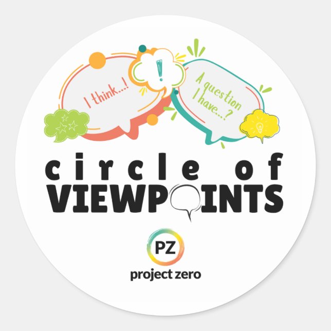 PZ Circle of Viewpoints Sticker (Front)