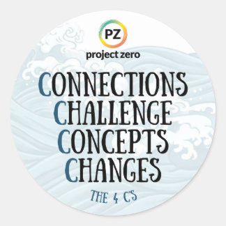 PZ The 4 C's Sticker
