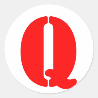 Q_2 CLASSIC ROUND STICKER
