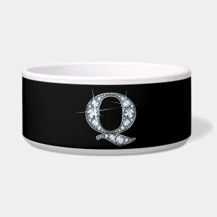 Q "Diamond Bling" Pet Bowl
