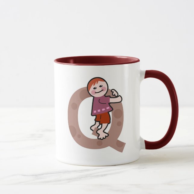 Q is for..... mug (Right)