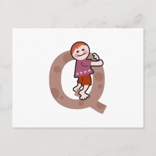 Q is for..... postcard