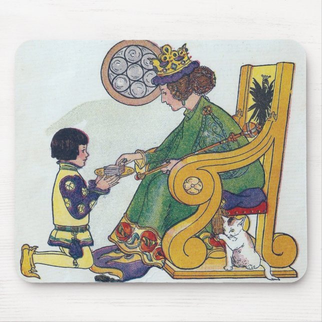 Q is for Queen Mouse Mat (Front)