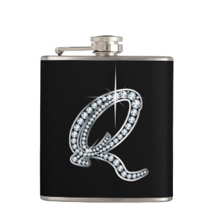 Q Script "Diamond Bling" Flask
