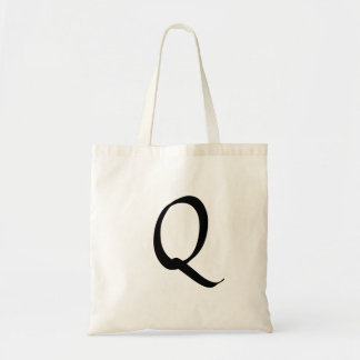 (Q) Signature Simple Gift Tote Bag